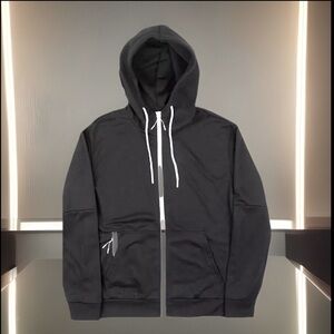 Athletic Hoodie Zip-Up Comfortable Jacket W/Side Pocket & Zip Up Pocket NWT $79
